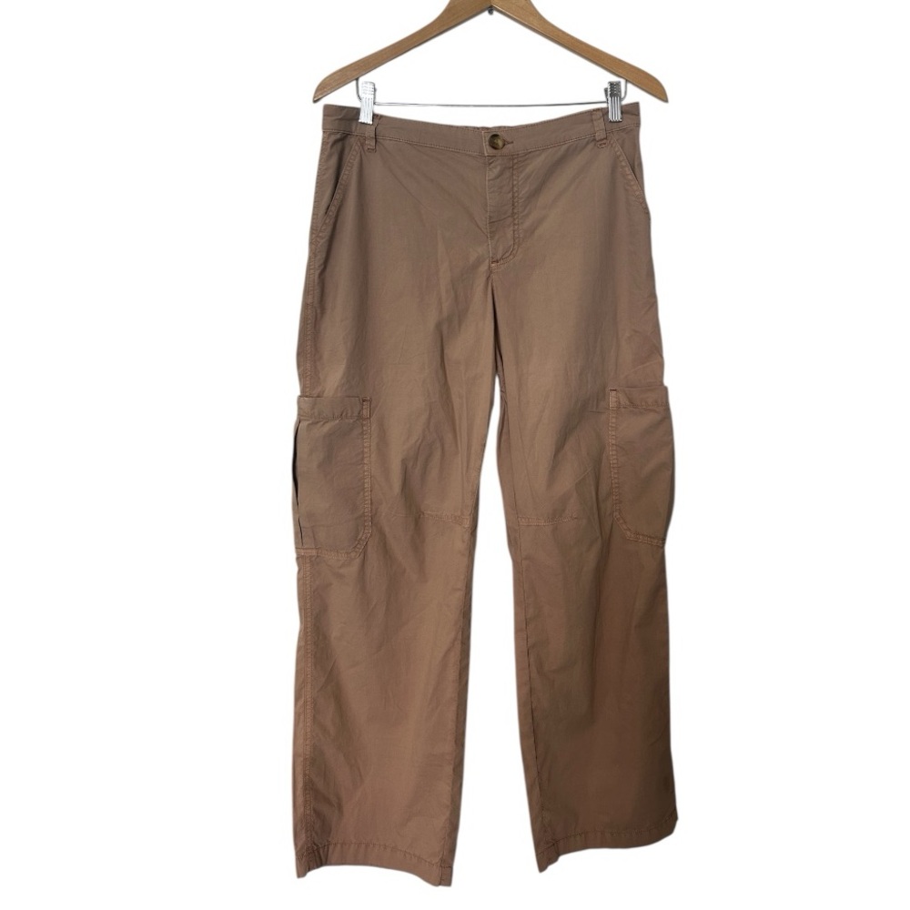 Marine Layer Utility Wide Leg Cargo Lightweight Pants Size 8